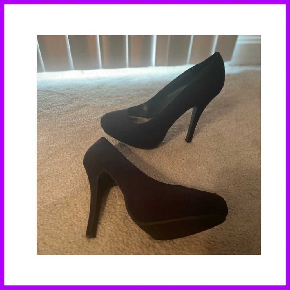 Like new! Type Z black heels size 9.5